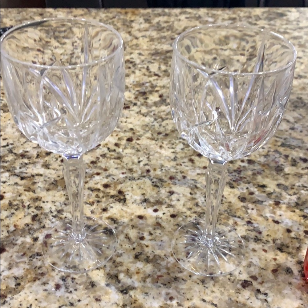 Waterford balloon wine glasses